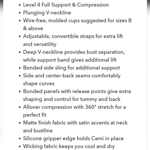 Ruby Ribbon Athena Compression Cami Tank - Picture 14 of 15